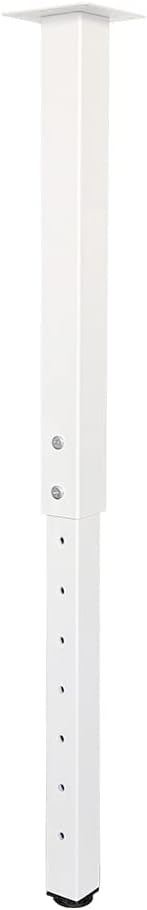 QLLY Adjustable Square Table Leg, 24-40 inch, 60-100cm, Home Office Custom DIY Table Legs, Furniture Leg Set (4, Black)